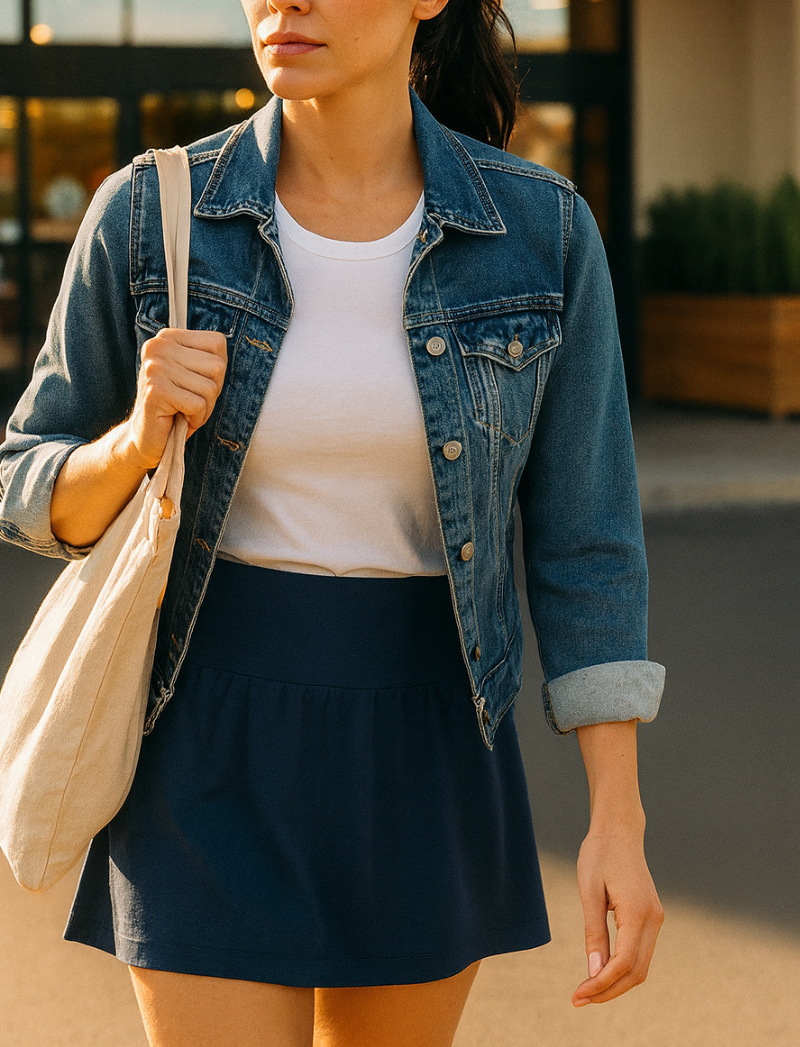 Day Skort - Navy