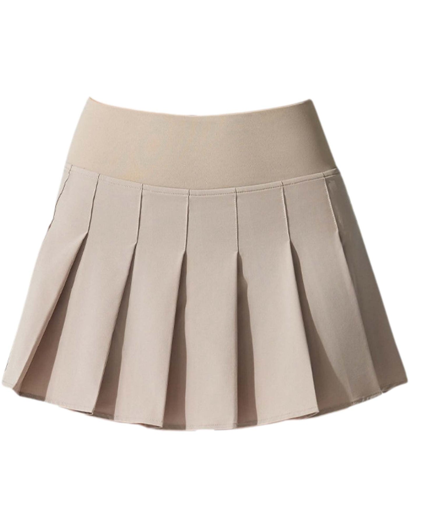 Pleated Skort - Sandstone