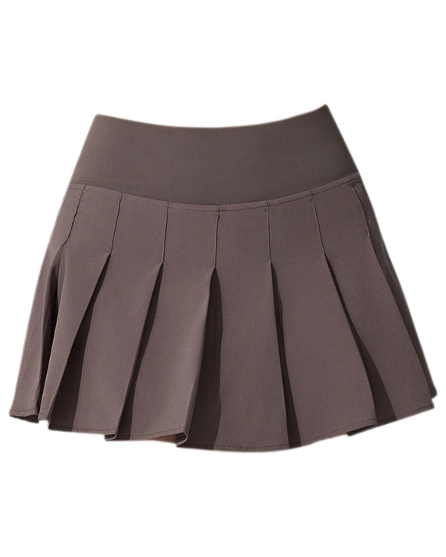 Pleated Skort - Mocha