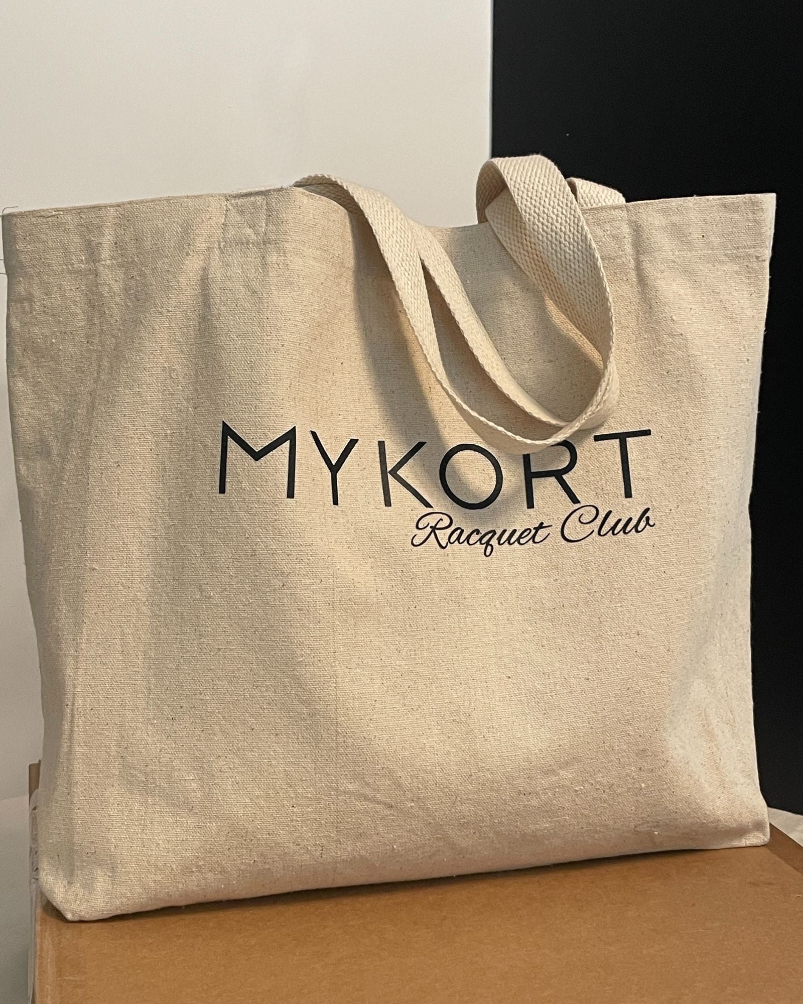 Racquet Club Canvas Tote